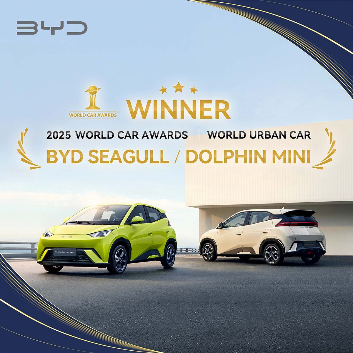 BYD Dolphin Mini Awards